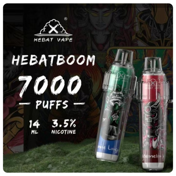 喜貝7000口 HEBAT拋棄式電子煙7000口 口味齊全 新鮮日期 8/25