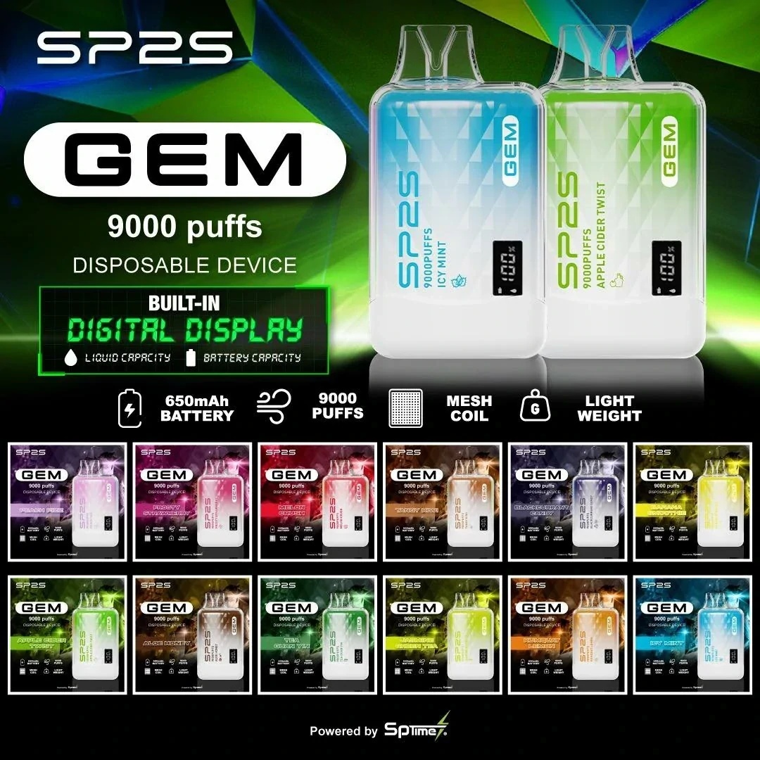 SP2S一次性電子煙9000口 正品現貨 拋棄式電子煙購買 新鮮日期 8/25